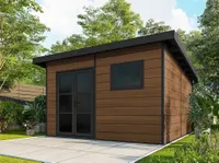 Abri de Jardin Composite ALMA - 15m2 - Brun - Cabane de Jardin