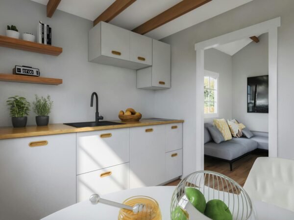 Chalet en bois 25 m² Folkstugan – Image 2