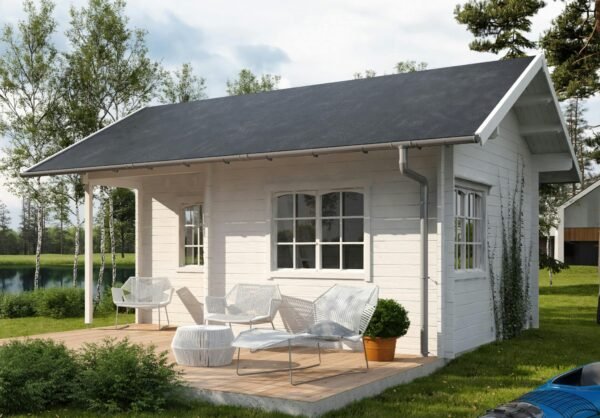 §Chalet en bois 25 m² Folkstugan