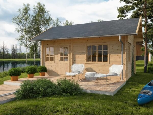 Chalet en bois 25 m² Saga – Image 4