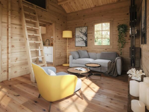 Chalet en bois 25 m² Saga – Image 5