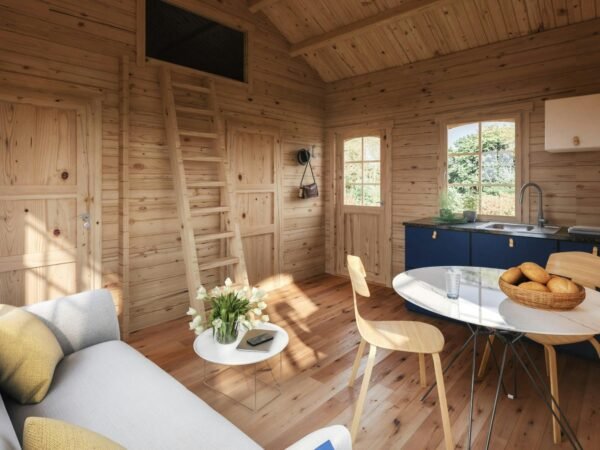 Chalet en bois 25 m² Sophie – Image 7