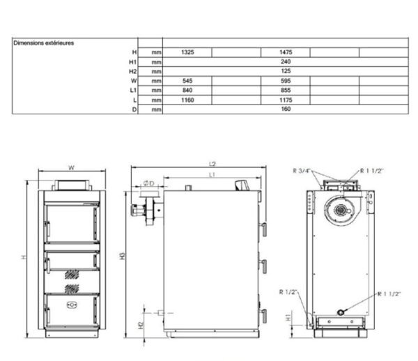 Chaudière à bois ALPINA 18 kW et 32 kW – Image 5