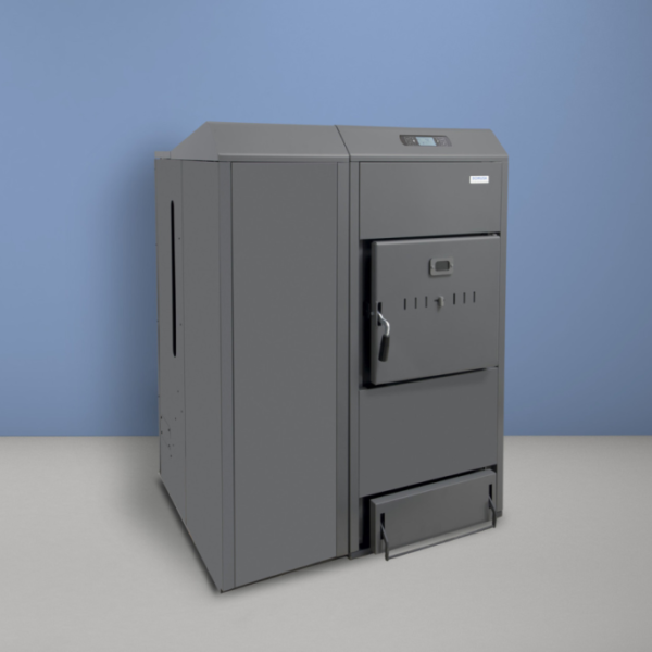 Chaudière mixte Granulés + Bois Bûche DUAL THERM 25 DOMUSA