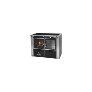 Cuisine à bois avec four - 5kW, Double combustion