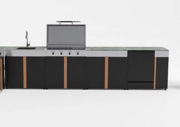 cuisine d'extérieur mallorca 380 cm - 4 modules – Image 3
