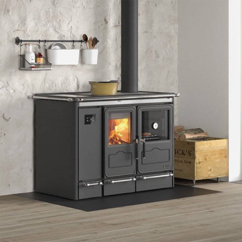 Cuisinière à Bois Bouilleur Sierra - 15,4 Kw