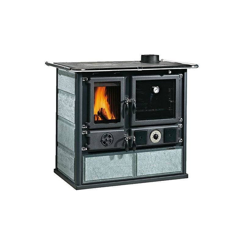Cuisinière à Bois Bouilleur TermoRosa DSA Pierre Naturelle - 15,5 Kw