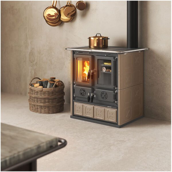 Cuisinière à Bois Rosetta 5.0 Maiolica - 7,9 Kw – Image 4