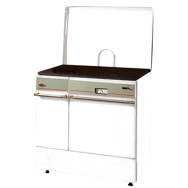 cuisinière à bois 11 kw arpege blanc – godin – Image 2