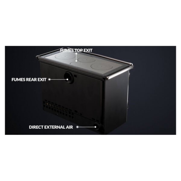 Cuisinière à bois Alaska - 12 Kw – Image 7