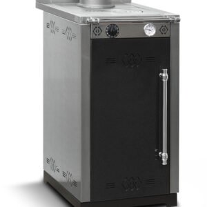 Cuisinière à bois MINA 45 cm Noire