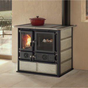 Cuisinière à bois Rosa 5.0 Petra - 8,8 Kw
