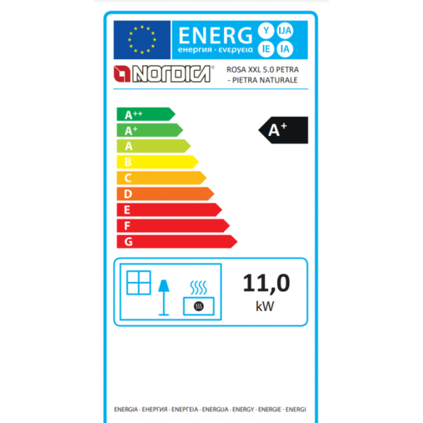 Cuisinière à bois Rosa XXL 5.0 - Petra - 11 Kw – Image 4