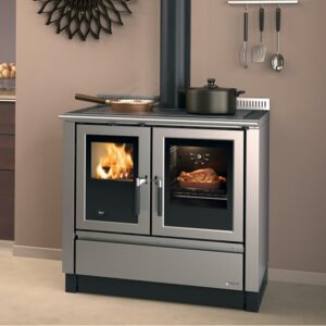 Cuisinière à bois encastrable Venezia - 8,3 Kw