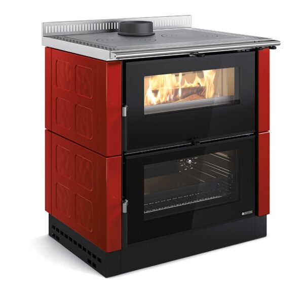 Cuisinière à bois encastrable Verona XXL Maiolica - 7 Kw – Image 3