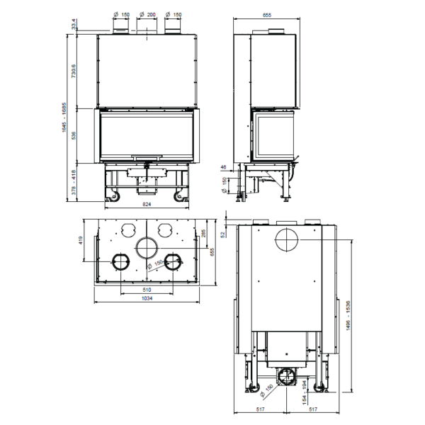 Insert à bois Monoblocco 3LC – Image 4