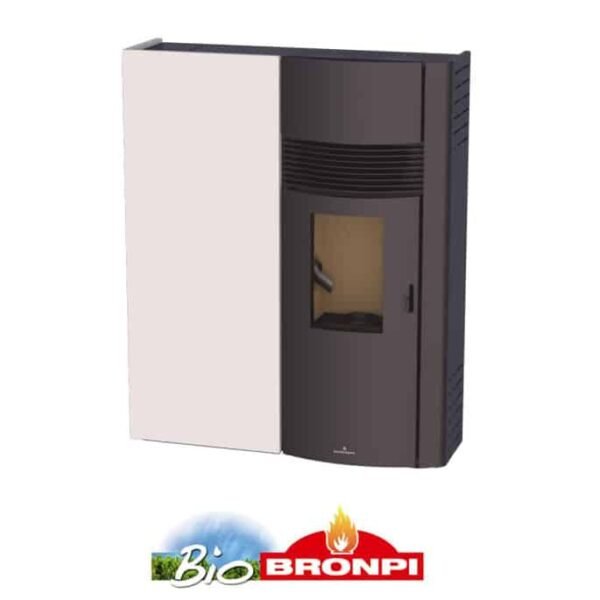 poêle à granulés pellets adry 11 kw bronpi – Image 2