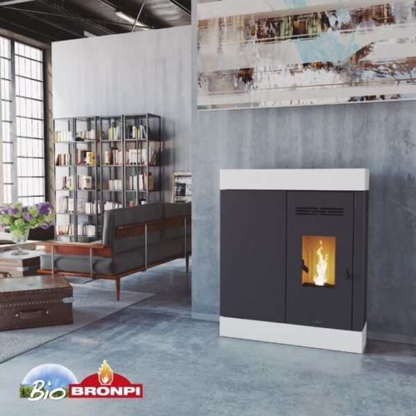 poêle à granulés pellets cira 8,5 kw bronpi – Image 3