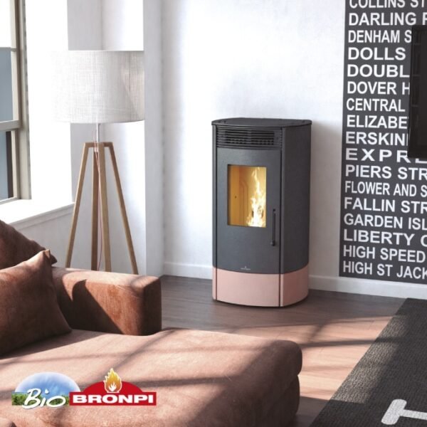 POÊLE À GRANULÉS PELLETS TREBOL 9 KW BRONPI