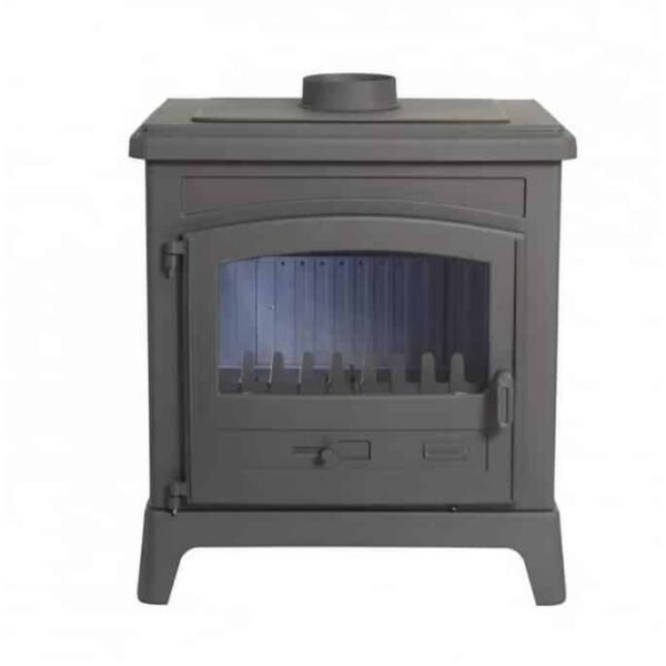 Poêle à bois GODIN Fonteval Anthracite 10 kW – Image 3