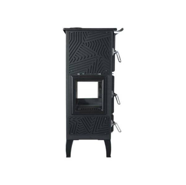 Poêle a bois avec four 306-3D - 12 kW – Image 2