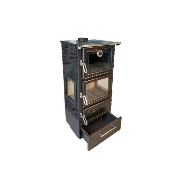 Poêle a bois avec four 306-3D- BOX - 12 kW
