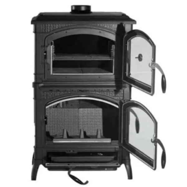 Poêle à bois en fonte émaillé Isotta Forno Evo 9.7 kW La Nordica – Image 2