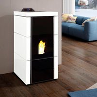 Poêle à granulés Carlota MF Hydro 21,2 kW BRONPI