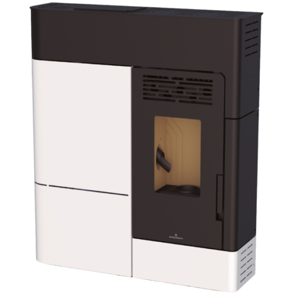 Poêle à granulés pellets extraplat Clara 10.8 kW Bronpi – Image 5