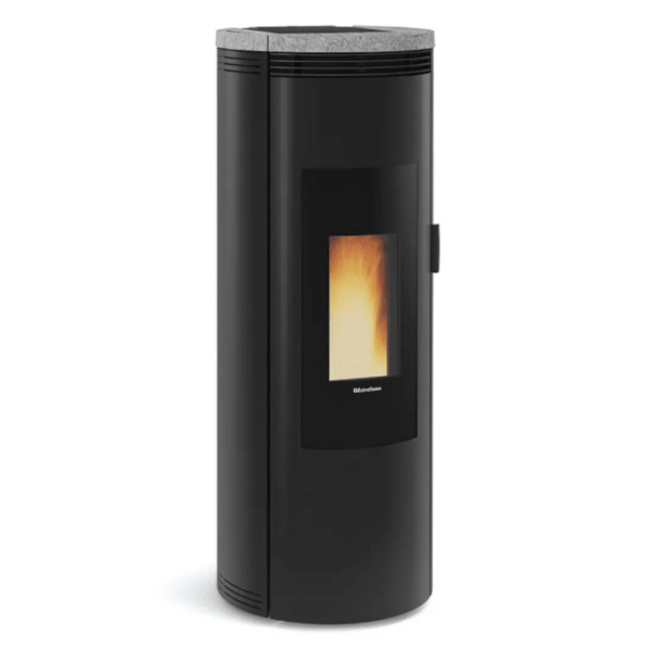 Poêle à granulés ventilé étanche 8kW Amika Extraflame – Image 2