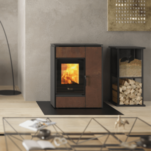 Poêle mixte bois granulés Margaret 4.1 - 10 kW La Nordica Extraflame