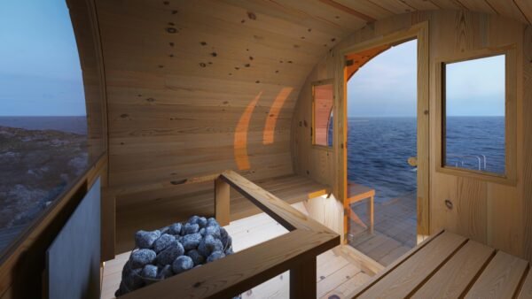 Sauna tonneau Arvid – Image 2