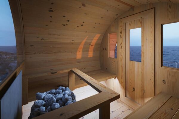 Sauna tonneau Arvid – Image 3