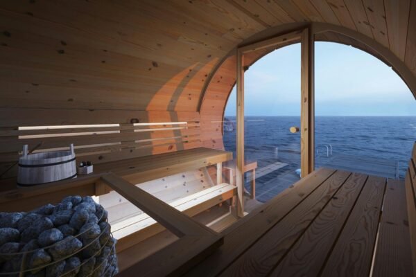 Sauna tonneau Brage – Image 2