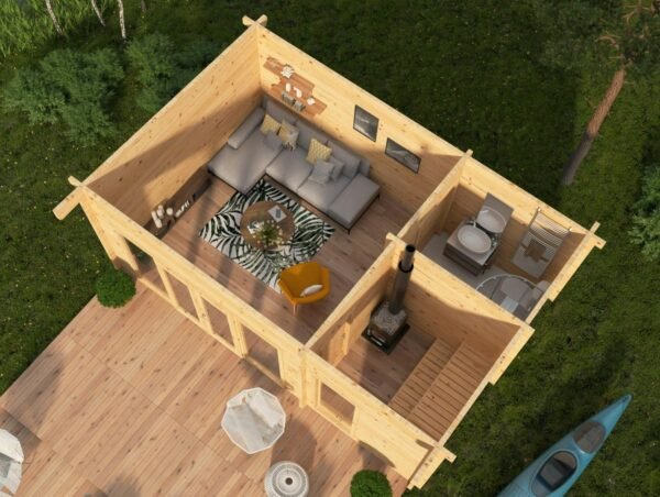Studio de jardin avec sauna Adrian – Image 3